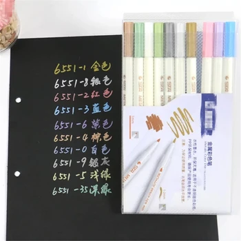 A6551-10 Color Set Metal Pen Multicolor Writing Graffiti Pen Paint Pen 10 Color Set
A6551-10 Color Set Metal Pen Multicolor Writing Graffiti Pen Paint Pen 10 Color Set