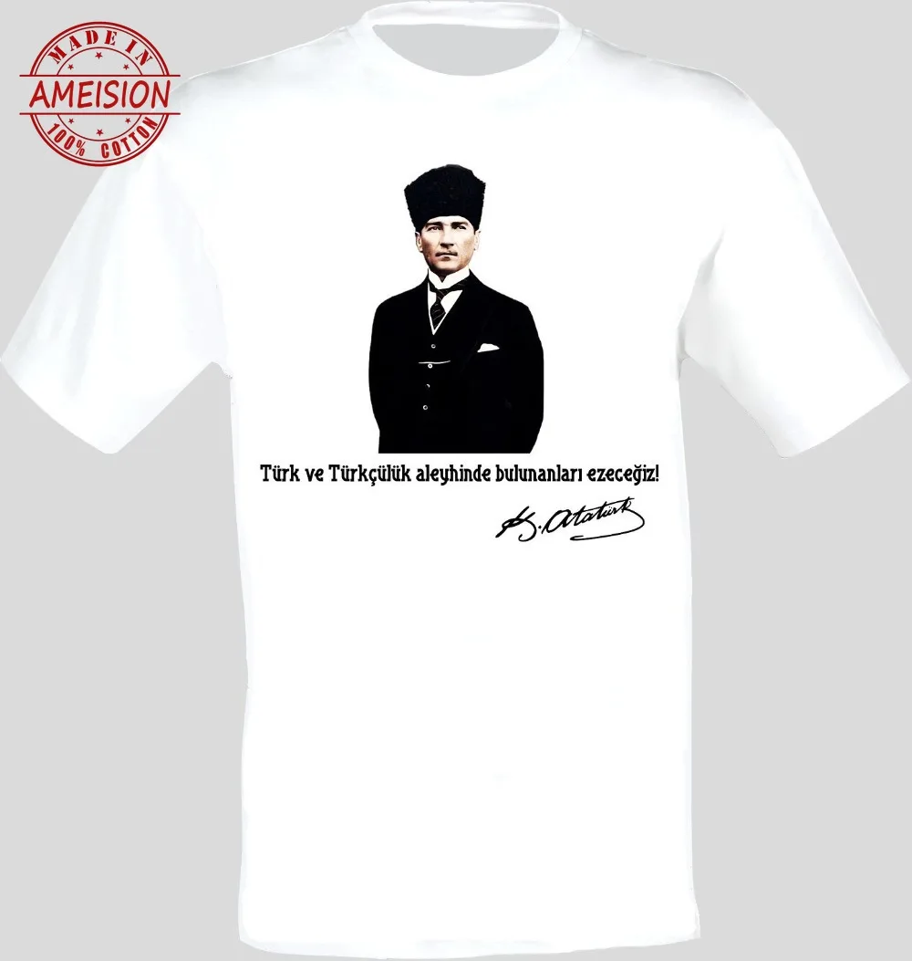 Новое поступление мужская футболка Mustafa kemale Ataturk Turkei Turkiye Турецкая все размеры хип