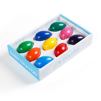 Creative 9 Colors Non-Toxic Painting Egg Crayon Art Drawing For Children Paint Stationery Crayon Brush Art Supplies
Creative 9 Colors Non-Toxic Painting Egg Crayon Art Drawing For Children Paint Stationery Crayon Brush Art Supplies