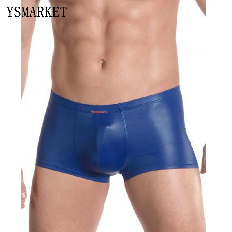 Excellent 6 Color Male Sexy Elastic Faux Leather Latex Boxer Short Underwear Low Waist Gay Men Jockstrap Panties Lingerie S308
Excellent 6 Color Male Sexy Elastic Faux Leather Latex Boxer Short Underwear Low Waist Gay Men Jockstrap Panties Lingerie S308