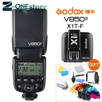 Godox V850II GN60 HSS 2.4G Wireless X System Flash Speedlite Li-ion battery + X1T-F Transmitter For Fujifilm Fuji Cameras
Godox V850II GN60 HSS 2.4G Wireless X System Flash Speedlite Li-ion battery + X1T-F Transmitter For Fujifilm Fuji Cameras