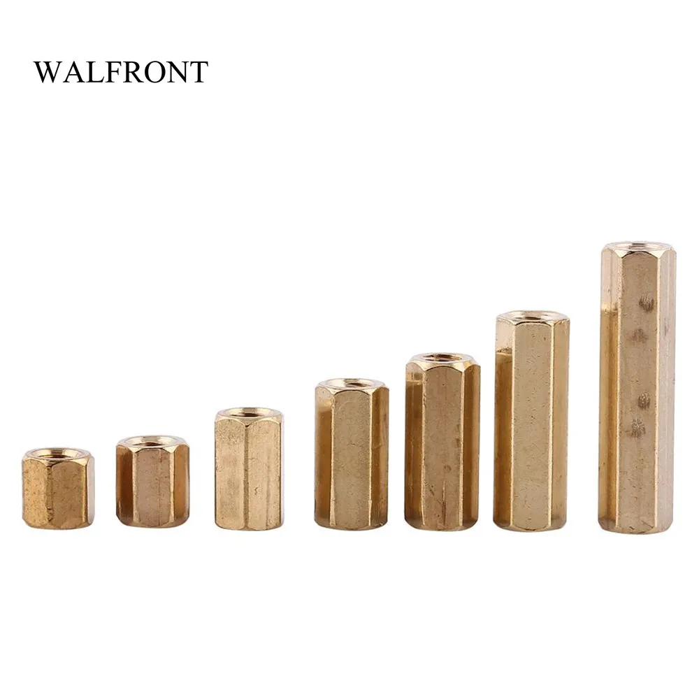 WALFRONT 100pcs/Lot Brass Standoffs M3 Hex Nut Spacing Screws Nut Thread PCB Motherboard Standoff Spacer Stud Hardware Tools Set
WALFRONT 100pcs/Lot Brass Standoffs M3 Hex Nut Spacing Screws Nut Thread PCB Motherboard Standoff Spacer Stud Hardware Tools Set