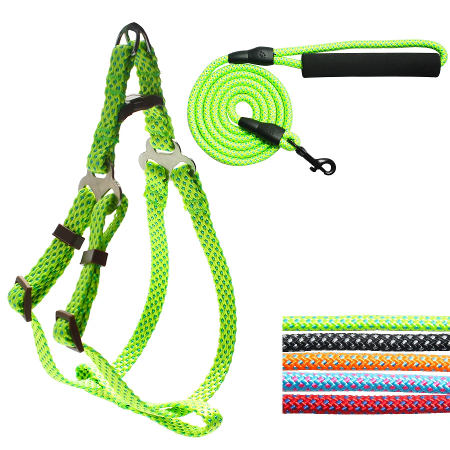 Dog Harness Leash Durable Nylon Solid Buckle Dots 5 Colors Dog Harness Vest Adjustable Pet Strap Walking for Large Dogs
Dog Harness Leash Durable Nylon Solid Buckle Dots 5 Colors Dog Harness Vest Adjustable Pet Strap Walking for Large Dogs