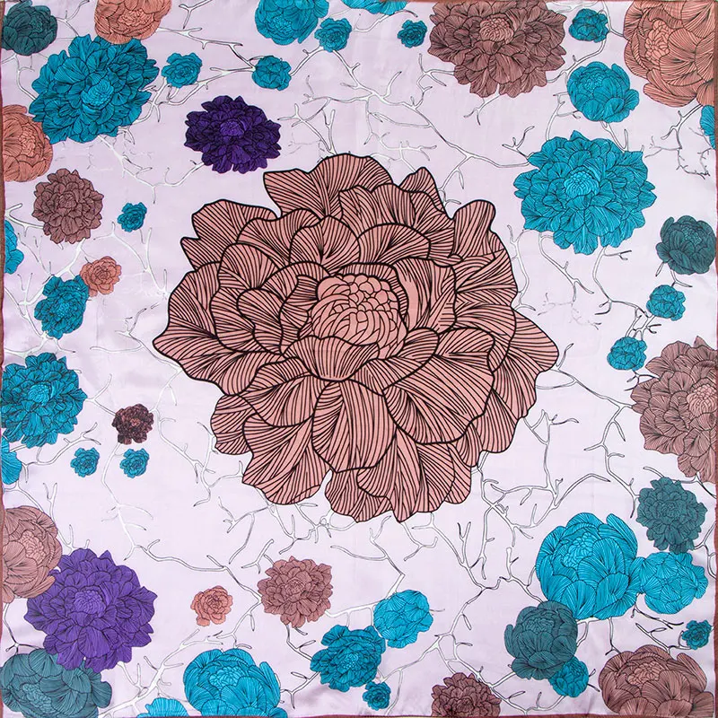 100% Silk Scarf Women Scarf Collard Flower Hijab Middle Square Silk Scarf 2019 Top Foulard Female Big Bandana Hot Gift for Lady
100% Silk Scarf Women Scarf Collard Flower Hijab Middle Square Silk Scarf 2019 Top Foulard Female Big Bandana Hot Gift for Lady