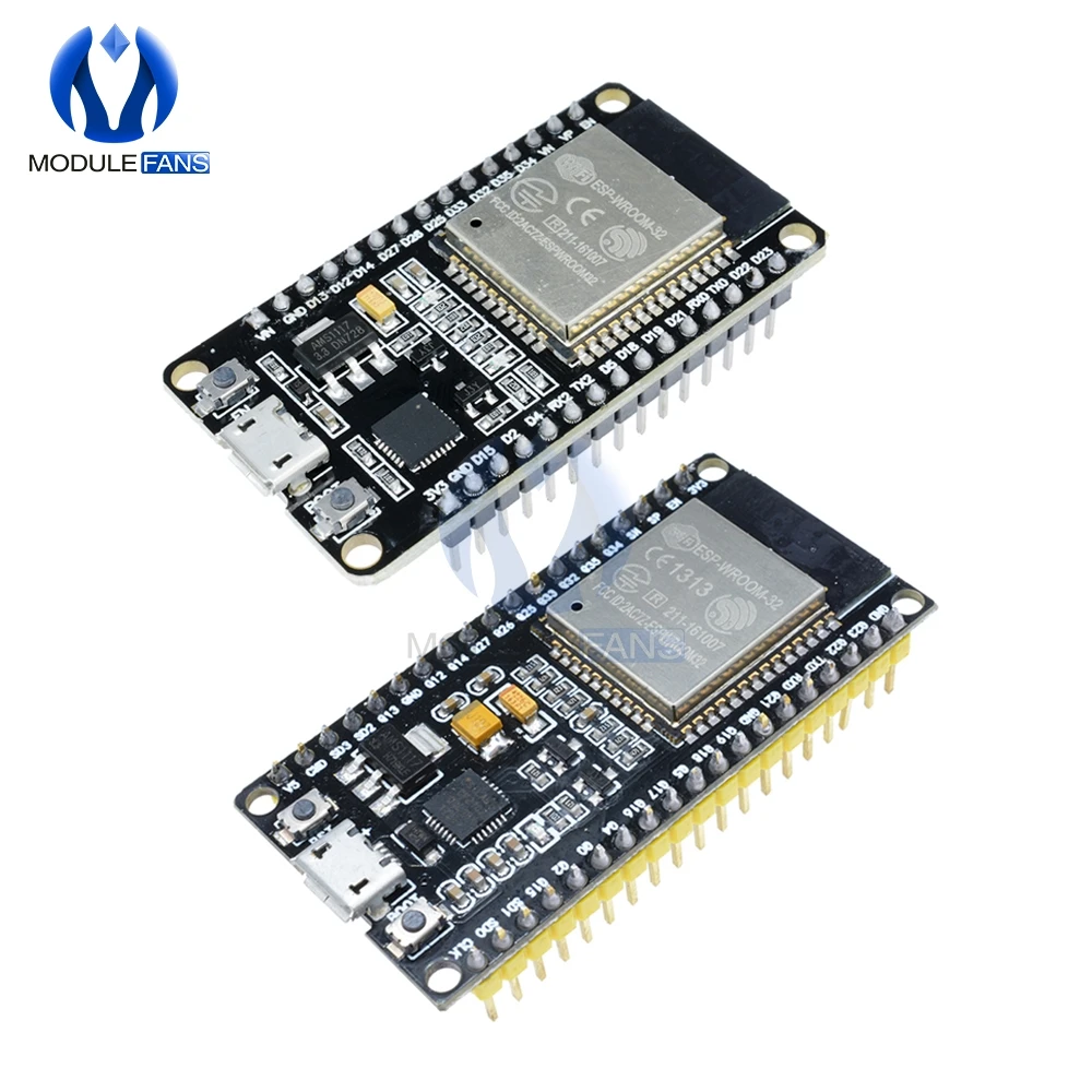 ESP32 ESP-32 CP2102 Wireless WiFi Bluetooth Development Board Micro USB Dual Core Power Amplifier Filter Module
ESP32 ESP-32 CP2102 Wireless WiFi Bluetooth Development Board Micro USB Dual Core Power Amplifier Filter Module