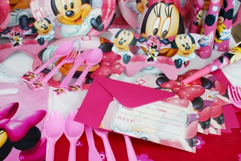 148pcs/lot Minnie Theme Package Kids Birthday Decoration Set Theme Party Supplies Baby Birthday Party Pack
148pcs/lot Minnie Theme Package Kids Birthday Decoration Set Theme Party Supplies Baby Birthday Party Pack