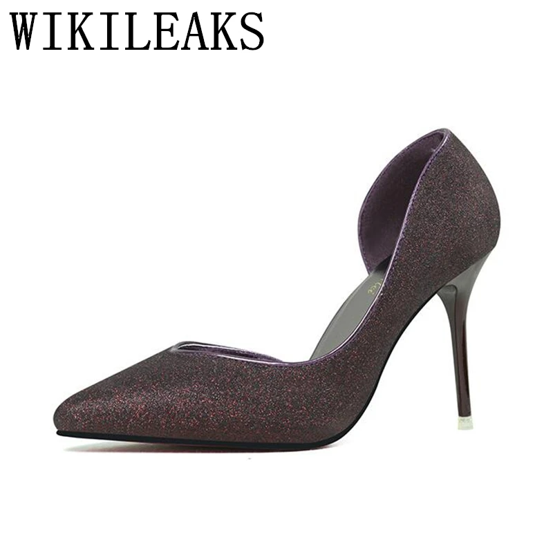 OL shoes woman pumps Sequined Pointed Toe high heels women wedding shoes designer luxury brand golden summer sandals tacones
OL shoes woman pumps Sequined Pointed Toe high heels women wedding shoes designer luxury brand golden summer sandals tacones