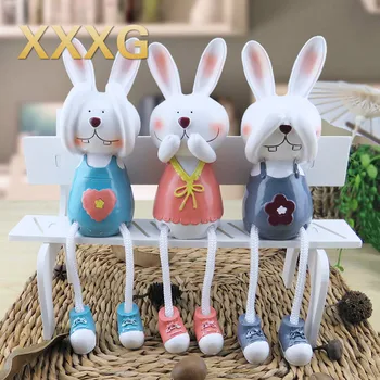 XXXG//Three rabbit doll Home Furnishing decoration cartoon at the living room cabinet shelf small ornaments Lovely TV cabinet de
XXXG//Three rabbit doll Home Furnishing decoration cartoon at the living room cabinet shelf small ornaments Lovely TV cabinet de