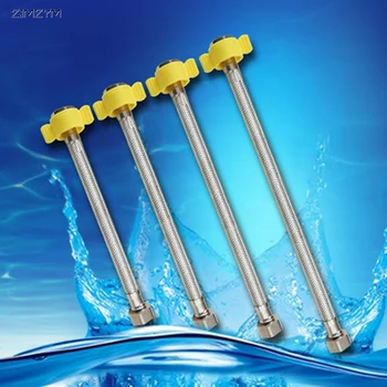 Flexible Faucets Braided Hose Tap Stainless Steel Double inlet Water pipe Bathroom Product
Flexible Faucets Braided Hose Tap Stainless Steel Double inlet Water pipe Bathroom Product