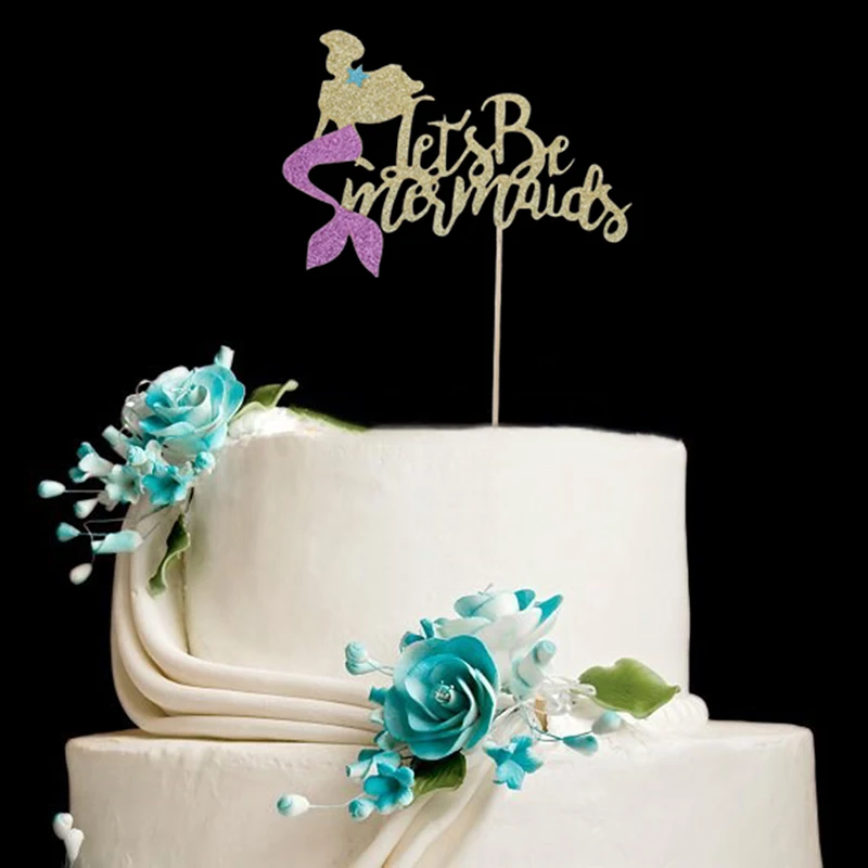 7 styles Wedding Birthday Mermaids Party Cake Decoration Supplies Mermaids Cake Topper Flash Gold Paper Cupcake Flag Baby Shower
7 styles Wedding Birthday Mermaids Party Cake Decoration Supplies Mermaids Cake Topper Flash Gold Paper Cupcake Flag Baby Shower