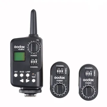 Godox FT-16 Wireless Power Controller Trigger + 2* Receiver for Godox Witstro AD180 AD360 Speedlite Canon Nikon Pentax Cameras
Godox FT-16 Wireless Power Controller Trigger + 2* Receiver for Godox Witstro AD180 AD360 Speedlite Canon Nikon Pentax Cameras