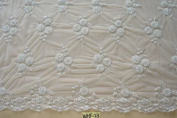 Free DHL cotton yard guipureBead lace fabric /african cord for party wedding dress Embroidery beaded lace cotton lace white
Free DHL cotton yard guipureBead lace fabric /african cord for party wedding dress Embroidery beaded lace cotton lace white