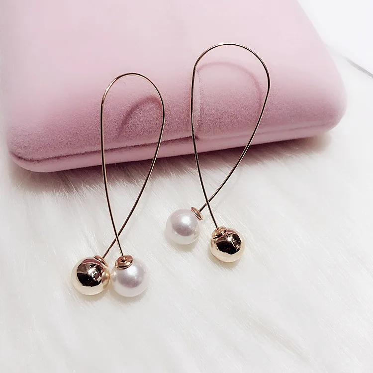 Jewelry New Brand Design Gold Color Pearl Stud Earrings For Women 2017 New Accessories Wholesale
Jewelry New Brand Design Gold Color Pearl Stud Earrings For Women 2017 New Accessories Wholesale