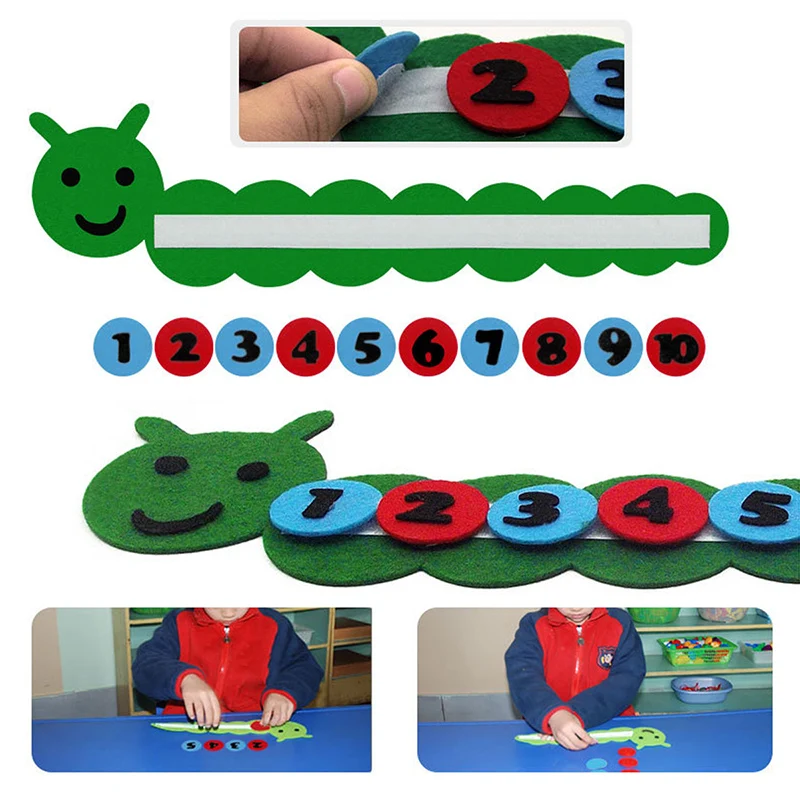 Fun Caterpillar DIY Weave Cloth Craft Toys For Children Kindergarten Teaching Manual Educational Toys Kids Gift
Fun Caterpillar DIY Weave Cloth Craft Toys For Children Kindergarten Teaching Manual Educational Toys Kids Gift