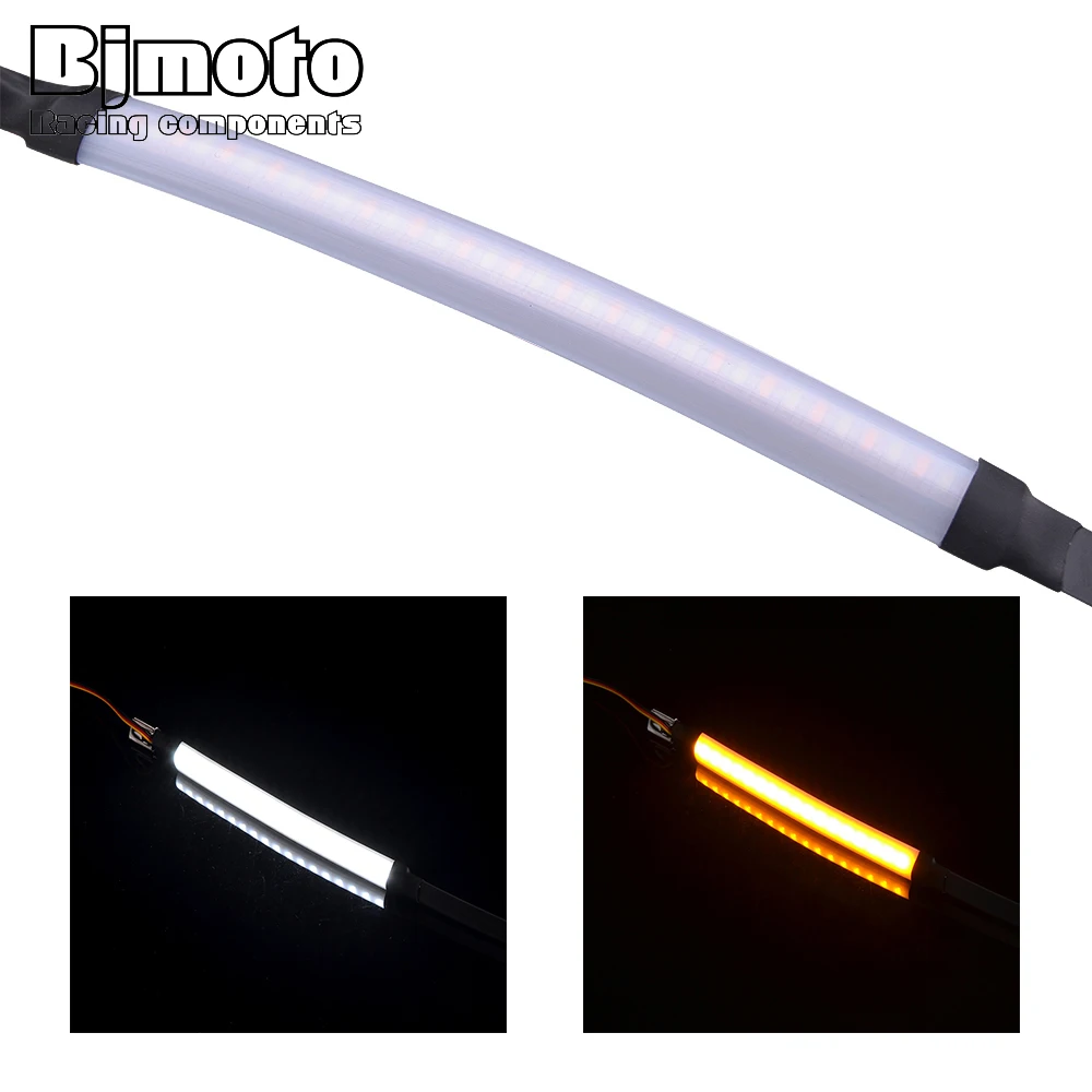 Motorcycle LED 45-70mm Fork 250mm Turn Signal Strip Light Amber indicator Lamp stripe For Harley Kawasaki Honda suzuki Yamaha
Motorcycle LED 45-70mm Fork 250mm Turn Signal Strip Light Amber indicator Lamp stripe For Harley Kawasaki Honda suzuki Yamaha