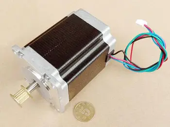 Two-phase four-wire 1.8 degree 57 hybrid stepping motor Body height 76MM High torque 1.2 N.m stepper motor
Two-phase four-wire 1.8 degree 57 hybrid stepping motor Body height 76MM High torque 1.2 N.m stepper motor