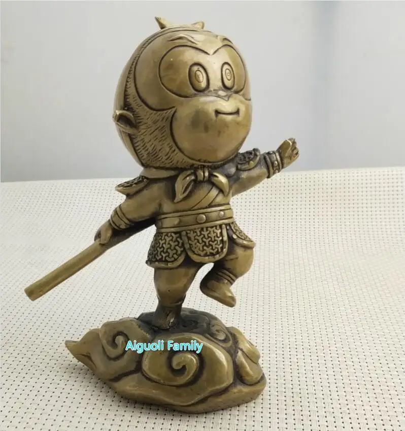 Art collection home decoration crafts,chinese old handwork copper Monkey King statue,metal Sun wu kong sculpture
Art collection home decoration crafts,chinese old handwork copper Monkey King statue,metal Sun wu kong sculpture