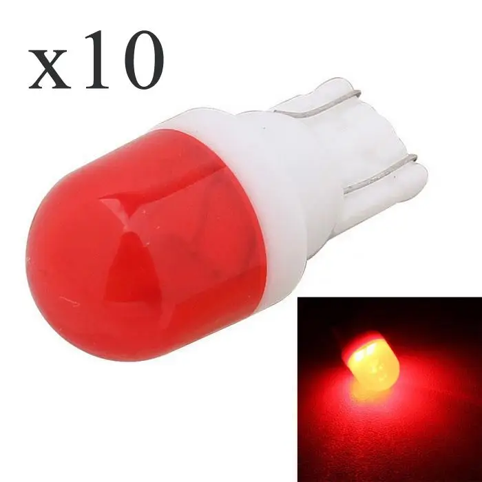 10Pcs T10 Led 12V W5W 194 168 2-SMD 3000K Car Red Light-Emitting Diodes 5630 Independent No Errors era
10Pcs T10 Led 12V W5W 194 168 2-SMD 3000K Car Red Light-Emitting Diodes 5630 Independent No Errors era