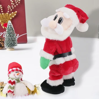 2019 Christmas Santa Claus Dolls Ornaments Standing Dance Music Toys New Year Christmas Decorations for Home Kids Children Gifts
2019 Christmas Santa Claus Dolls Ornaments Standing Dance Music Toys New Year Christmas Decorations for Home Kids Children Gifts