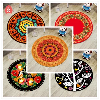 60/80cm Round Carpets Colorful Flowers Birds Print Carpet Anti-slip Rugs Tree Pattern Mat Home Decor Floor Mat for Living Room
60/80cm Round Carpets Colorful Flowers Birds Print Carpet Anti-slip Rugs Tree Pattern Mat Home Decor Floor Mat for Living Room
