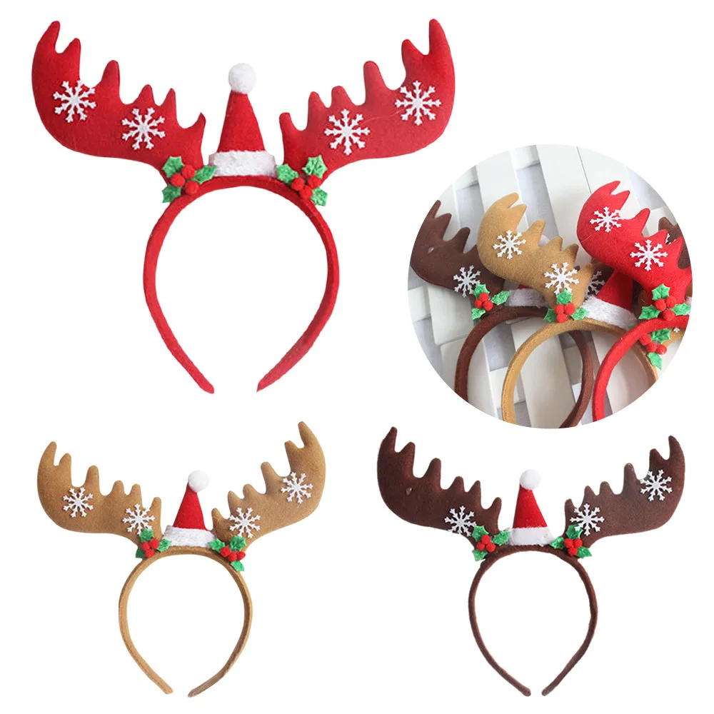 Christmas Bow Headband Tiara Party Decorations Snow Head Hoop Hair bands Adult child Non-woven Hair bands Hair Clip #30
Christmas Bow Headband Tiara Party Decorations Snow Head Hoop Hair bands Adult child Non-woven Hair bands Hair Clip #30