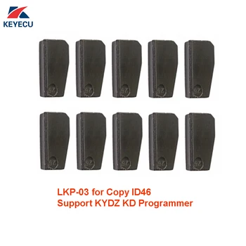 KEYECU 10Pcs New LKP-03 Car Key Transponder Blank Chip for KYDZ Key Programmer , Can be Programmed or Copy ID46 Chip (Reuseable)
KEYECU 10Pcs New LKP-03 Car Key Transponder Blank Chip for KYDZ Key Programmer , Can be Programmed or Copy ID46 Chip (Reuseable)
