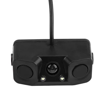 3 in 1 Car Visual Reversing Video Rear View Camera with Backup Radar Detector Parking Sensor Made with high quality ABS plastic
3 in 1 Car Visual Reversing Video Rear View Camera with Backup Radar Detector Parking Sensor Made with high quality ABS plastic