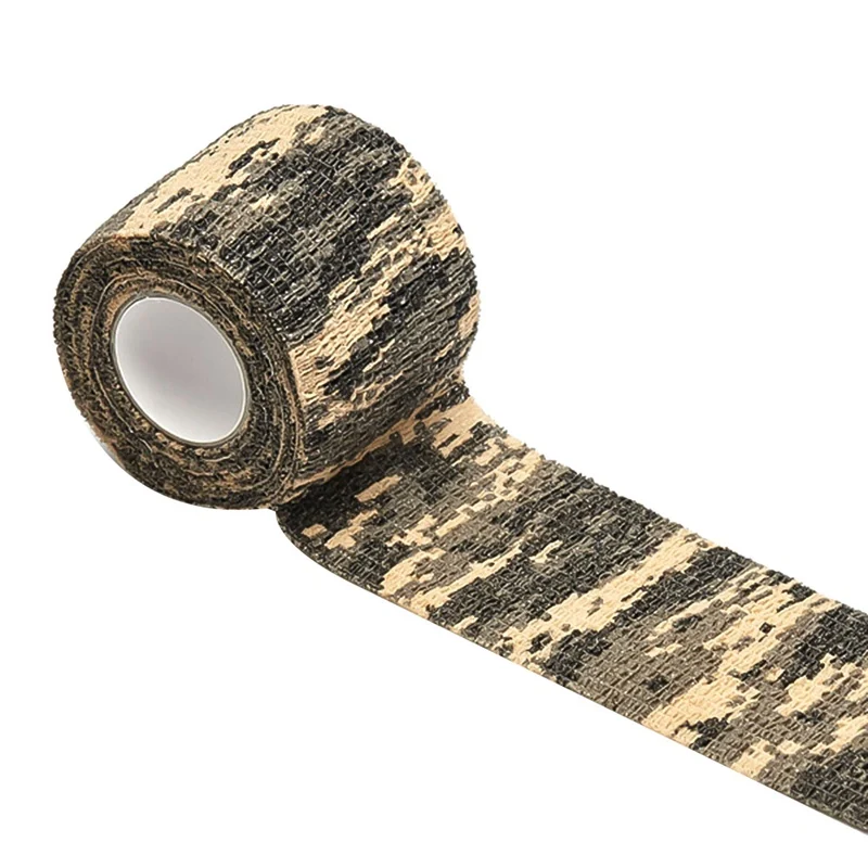 1 Roll 4.5m*5cm Waterproof Outdoor Camo Hiking Camping Hunting Camouflage Stealth Tape Wraps
1 Roll 4.5m*5cm Waterproof Outdoor Camo Hiking Camping Hunting Camouflage Stealth Tape Wraps