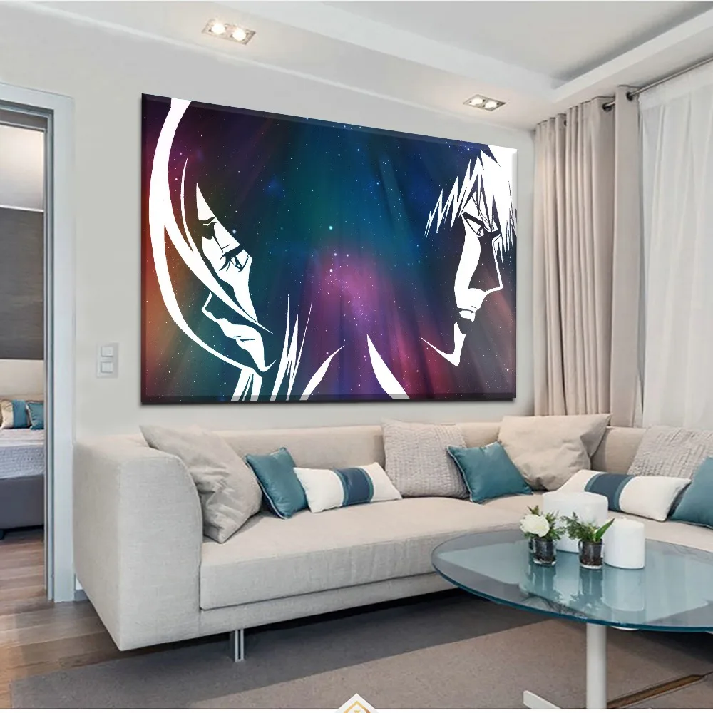 Home Decorative Wall Art Animation Picture 1 Pieces Anime Bleach Ichigo Kurosaki And Rukia Kuchiki Large Poster On Canvas Print
Home Decorative Wall Art Animation Picture 1 Pieces Anime Bleach Ichigo Kurosaki And Rukia Kuchiki Large Poster On Canvas Print