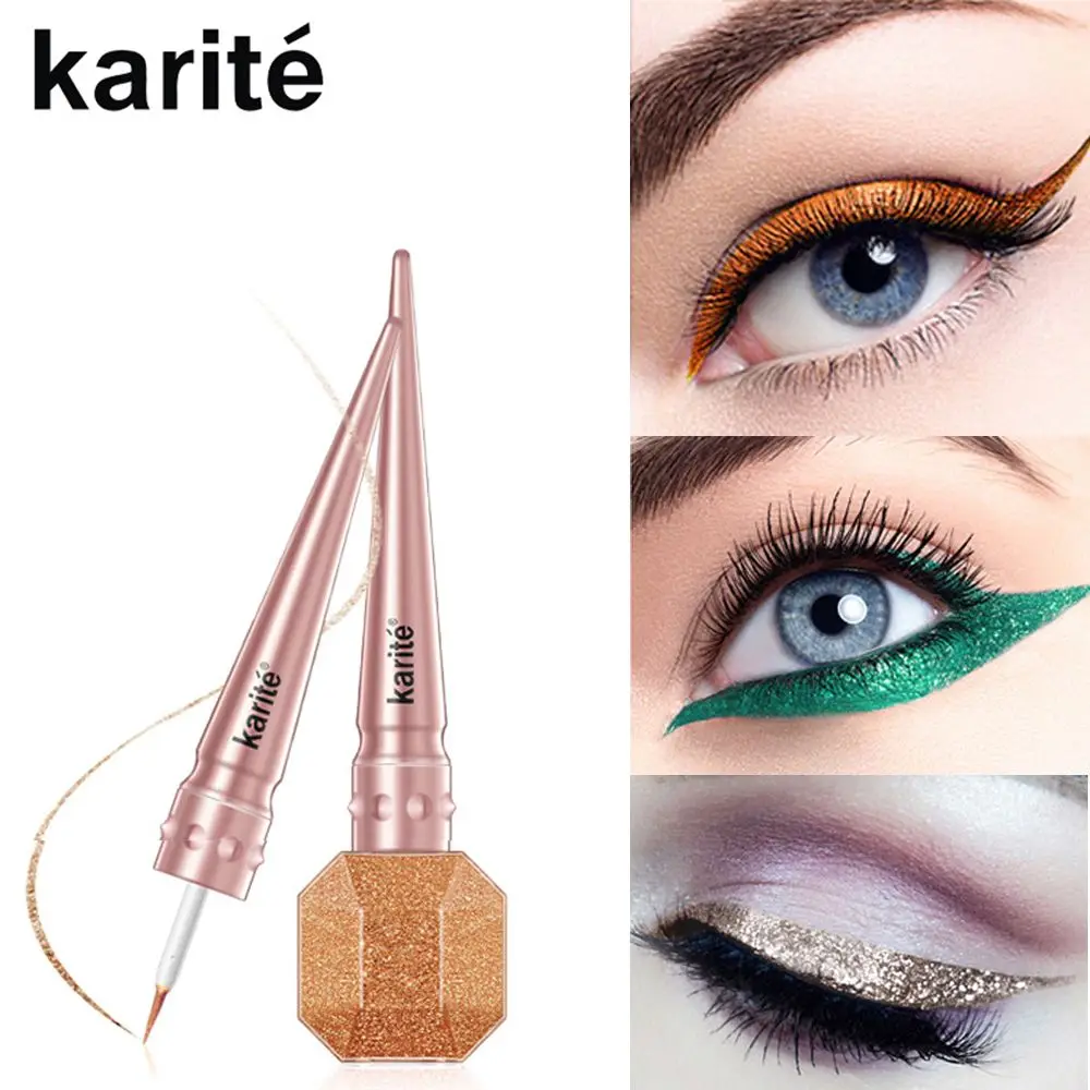 Professional Makeup Silver Rose Gold Color Liquid Glitter Shiny Easy to Wear Waterproof Eyeliner Beauty Eye Liner Makeup
Professional Makeup Silver Rose Gold Color Liquid Glitter Shiny Easy to Wear Waterproof Eyeliner Beauty Eye Liner Makeup