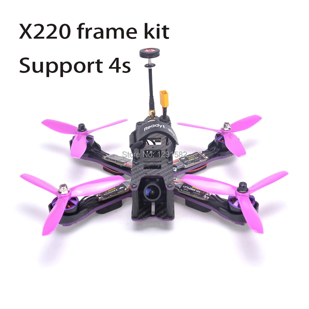 X220 220mm Quadcopter Frame Naze32 Rev6 / F3 Controller 2205 2300kv Littlebee 30A BLHeli-s ESC Pagoda antenna For Wizard FPV
X220 220mm Quadcopter Frame Naze32 Rev6 / F3 Controller 2205 2300kv Littlebee 30A BLHeli-s ESC Pagoda antenna For Wizard FPV