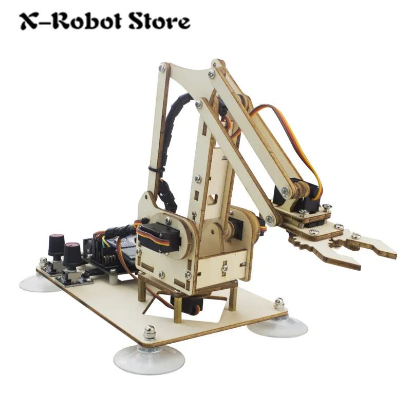 DIY Smart Robot Car Unassemble Robot Arm Hand Kit -Sloth Learning Kit for Arduino DIY Wireless Remote Control Robot Toy Drone
DIY Smart Robot Car Unassemble Robot Arm Hand Kit -Sloth Learning Kit for Arduino DIY Wireless Remote Control Robot Toy Drone