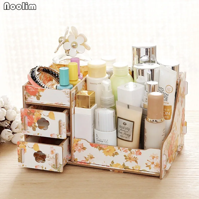 NOOLIM Wooden Cosmetic Storage Boxes Small Drawer Jewelry Box Desktop Sundries Storage Container Handmade DIY Makeup Organizers
NOOLIM Wooden Cosmetic Storage Boxes Small Drawer Jewelry Box Desktop Sundries Storage Container Handmade DIY Makeup Organizers