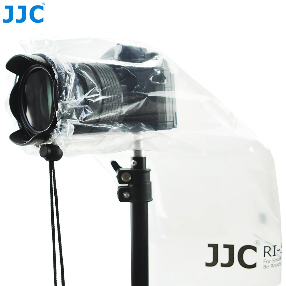 JJC 2PCS Mirrorless Camera PE Raincoat Small DSLR Rain Cover Waterproof Protective Bag Tripod Mountable See-through Coat
JJC 2PCS Mirrorless Camera PE Raincoat Small DSLR Rain Cover Waterproof Protective Bag Tripod Mountable See-through Coat