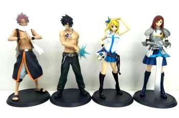 4pcs/LOT 13cm Japanese anime figure Fairy tails Natsu/Erza Scarlet/Gray Fullbuster action figure set collectible model toys
4pcs/LOT 13cm Japanese anime figure Fairy tails Natsu/Erza Scarlet/Gray Fullbuster action figure set collectible model toys