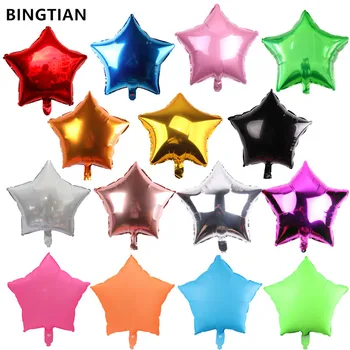BINGTIAN Multicolor Pentagram Star Shape Helium Foil Balloon Aluminum Balloons Birthday Party Wedding Decoration Supplies
BINGTIAN Multicolor Pentagram Star Shape Helium Foil Balloon Aluminum Balloons Birthday Party Wedding Decoration Supplies