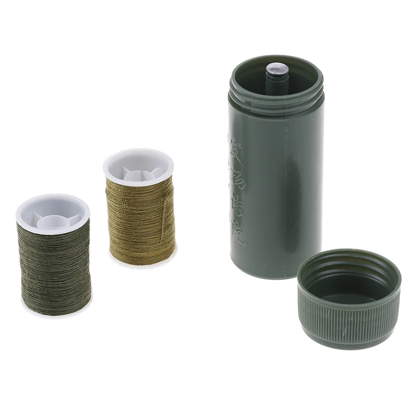 1Pc Mini Needles Craft Sewing Box Set Army Green Portable Sewing Kit Sewing Kit Cylinder Case Portable Travel With Threads
1Pc Mini Needles Craft Sewing Box Set Army Green Portable Sewing Kit Sewing Kit Cylinder Case Portable Travel With Threads