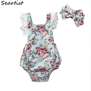 Infant Newborn Baby Girls Ruffles Rompers Summer Lace Flower Baby Girls Clothes Toddler Girl Jumpsuit Playsuit 2020 New 25G
Infant Newborn Baby Girls Ruffles Rompers Summer Lace Flower Baby Girls Clothes Toddler Girl Jumpsuit Playsuit 2020 New 25G