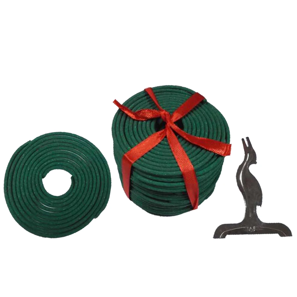2pcs Incense Coils 3 Hours Natural Spiral Coils Yoga Room Bedroom Fragrance Aromatic Aroma Sticks