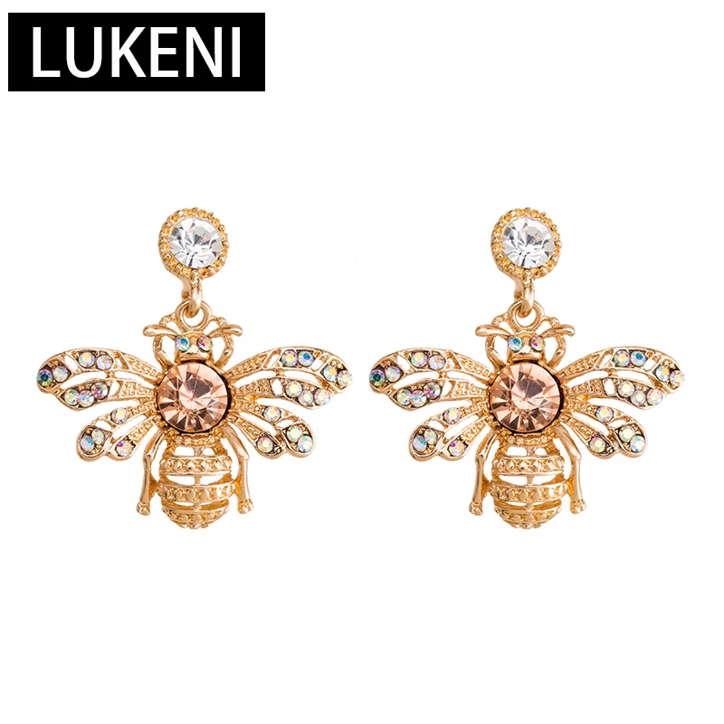 2018 Bee Earrings For Women Trendy Rhinestone Statement Acrylic Gold Female Handmade Shiny Oorbellen Pendientes Jewelry Modem
2018 Bee Earrings For Women Trendy Rhinestone Statement Acrylic Gold Female Handmade Shiny Oorbellen Pendientes Jewelry Modem