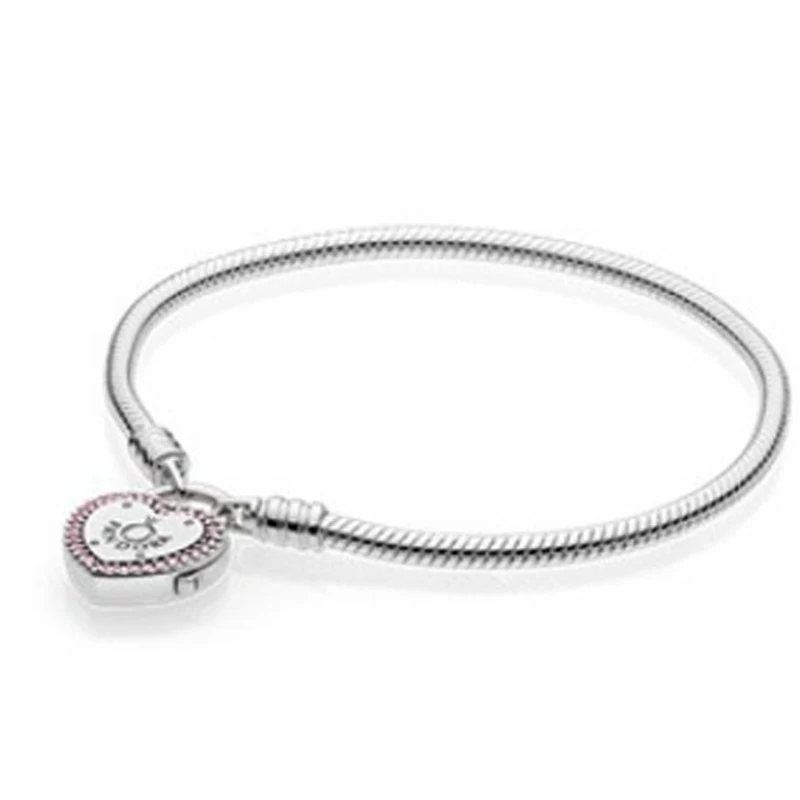 2019 Hot Sale Trendy Love Lock For Pandora Charm Bracelet Diy 925 Sterling Silver Bracelet Women Gift Party Jewelry Shipping
2019 Hot Sale Trendy Love Lock For Pandora Charm Bracelet Diy 925 Sterling Silver Bracelet Women Gift Party Jewelry Shipping