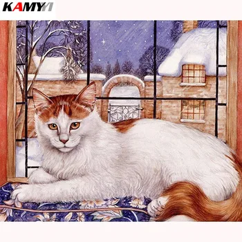 Diamond Painting Cross Stitch Cat 5D DIY Diamond Embroidery Animal Full Square Drill Diamond Mosaic Resin Factory Direct XY1
Diamond Painting Cross Stitch Cat 5D DIY Diamond Embroidery Animal Full Square Drill Diamond Mosaic Resin Factory Direct XY1