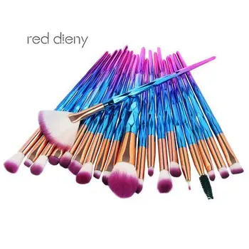 20PCS Professional Beauty Diamond Shaped Makeup Brushes Set Eyeshadow Concealer Contour Foundation Cosmetic Brushes Kit
20PCS Professional Beauty Diamond Shaped Makeup Brushes Set Eyeshadow Concealer Contour Foundation Cosmetic Brushes Kit