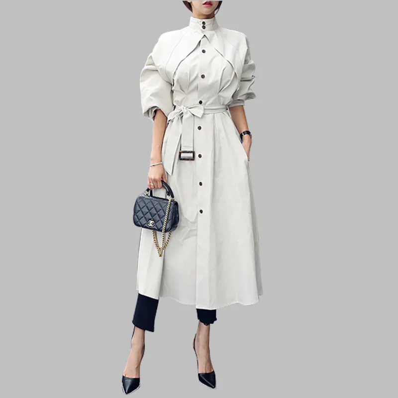 SMTHMA High Quality New Fashion Bow Lace up Windbreaker Dress Women Long Sleeve Party Dresses Female Elegant Korea Clothes
SMTHMA High Quality New Fashion Bow Lace up Windbreaker Dress Women Long Sleeve Party Dresses Female Elegant Korea Clothes