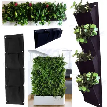 4Pocket Grid Pouch Vertical Greening Hanging Wall Garden Planting Storage Bags Wall Planter Herb Pot Bags Container Case
4Pocket Grid Pouch Vertical Greening Hanging Wall Garden Planting Storage Bags Wall Planter Herb Pot Bags Container Case