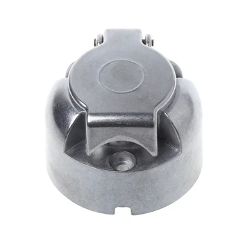 New 7 Pins 12N Towing Electric Metal Trailer Caravan Car Plug Socket Towbar Chrome
New 7 Pins 12N Towing Electric Metal Trailer Caravan Car Plug Socket Towbar Chrome