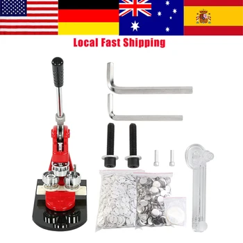 1 Set Badge Maker Punch Press Machine With 1000 Circle Button Parts+Circle Cutter for Button Badges 
1 Set Badge Maker Punch Press Machine With 1000 Circle Button Parts+Circle Cutter for Button Badges