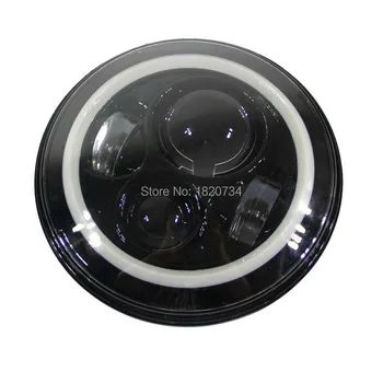 7inch 40W LED Headlight With Angel Eyes High Low Beam Front Motorcycle Headlight Harley Chopper Cafe Racer Yellow
7inch 40W LED Headlight With Angel Eyes High Low Beam Front Motorcycle Headlight Harley Chopper Cafe Racer Yellow