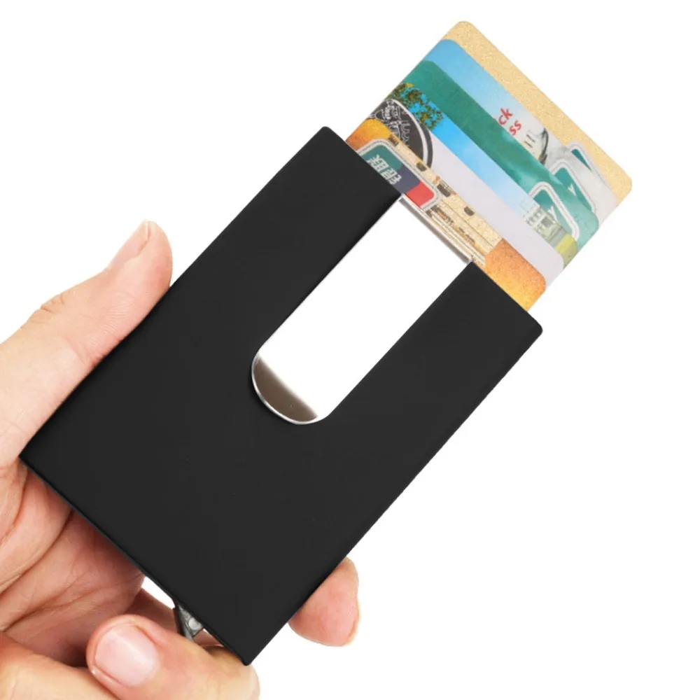 2019 New Cardhold Credit Card holder New Metal ID Card Holder Anti Rfid Wallet Business Card Holder Wallet For Credit Cards Case
2019 New Cardhold Credit Card holder New Metal ID Card Holder Anti Rfid Wallet Business Card Holder Wallet For Credit Cards Case
