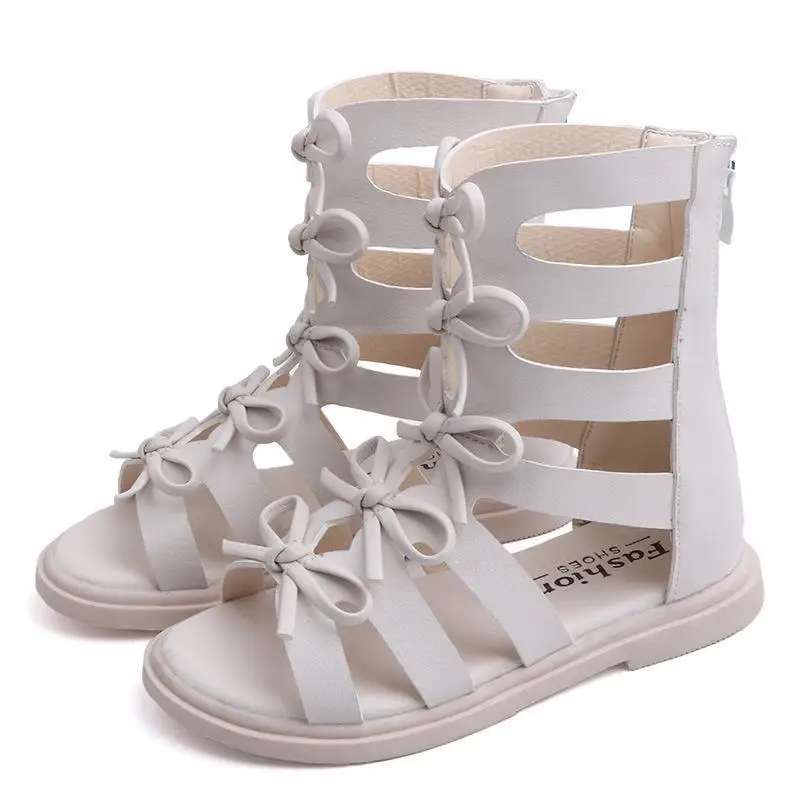 Summer Girls Roman Sandals Baby Flat Children Shoes Gladiator Sandals High-top Cut-ou Hollow Kids Knee Boot Sandals High Quality
Summer Girls Roman Sandals Baby Flat Children Shoes Gladiator Sandals High-top Cut-ou Hollow Kids Knee Boot Sandals High Quality